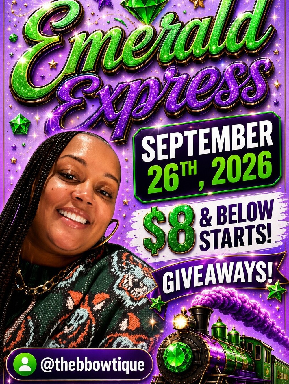 🚨Greeneyediva78🚨9/26💚🚂The Emerald Expres💚🚂 - Picture 9 of 13